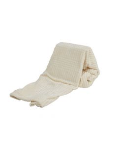 Plaid Fleece monaco kleur, ecru 150x200, Deken voor op de bank , bed of picknick kleed