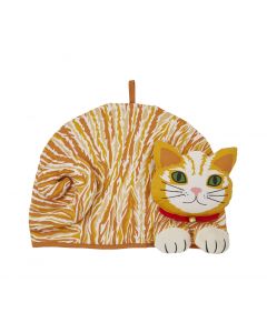 Katten vorm theemuts, Ginger cat Ulster weavers