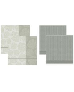 Keukendoek en theedoek Monstera creme  DDDDD