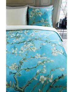 Almond Blossom blue Van Gogh dekbedovertrek Bedding house  100% katoen satijn