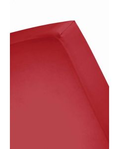 Hoeslaken Damai multiform Perkal klr 24 rood  100% katoen hoekhoogte 30 cm
