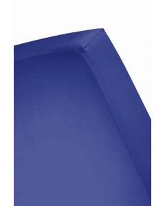 Hoeslaken Damai multiform Perkal klr 62 kobalt blauw 100% katoen hoekhoogte 30 cm