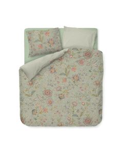 Mumbai Morining  licht groen dekbedovertrek 100% perkal katoen , van Pip Studio