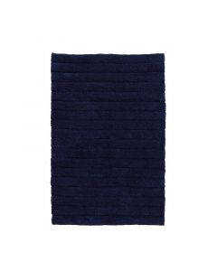 Seahorse  badmat  Board, streep  Donker blauw  zware kwaliteit 100% katoen