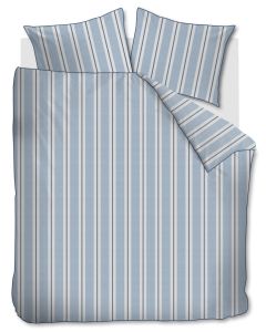 Silvan Blauw dekbedovertrek 100% Perkal katoen , van Riviera Maison