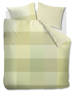 Zira groen dekbedovertrek 100% katoen  Bedding house