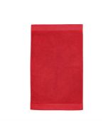Seahorse Hotel badmat Pure Rood zware kwaliteit 100% katoen 50x90